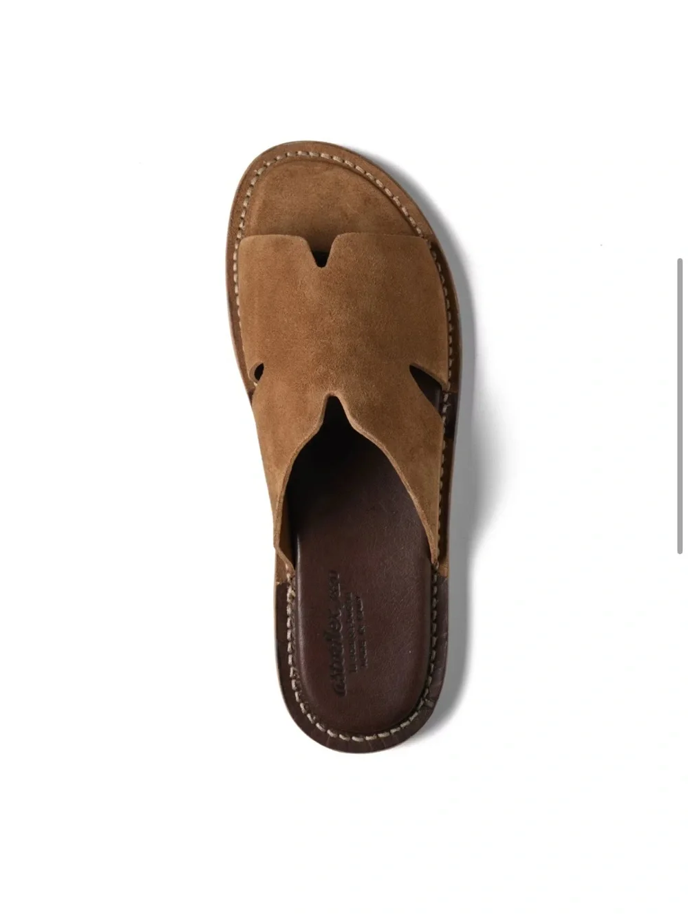Astorflex 1820 Haichflex Men's Brown Suede Slide Sandals - Casual Slip-On